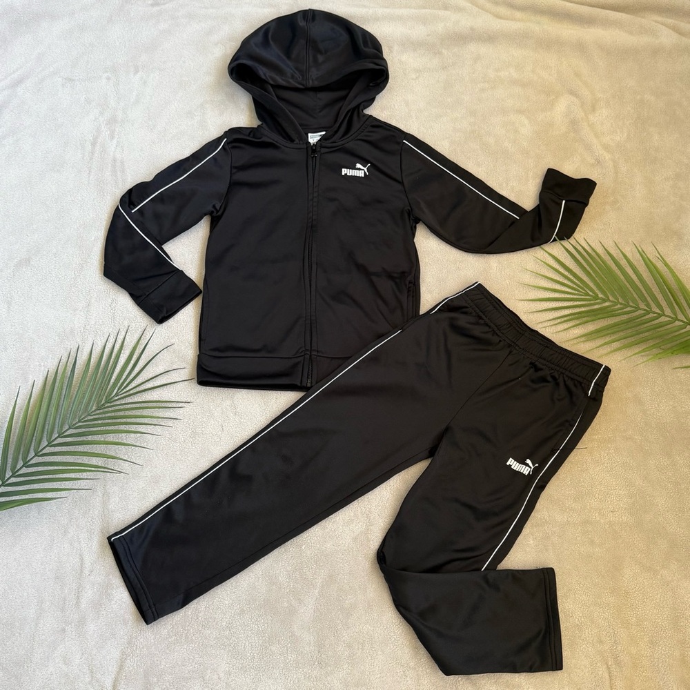 Puma Black and White Athletic Set